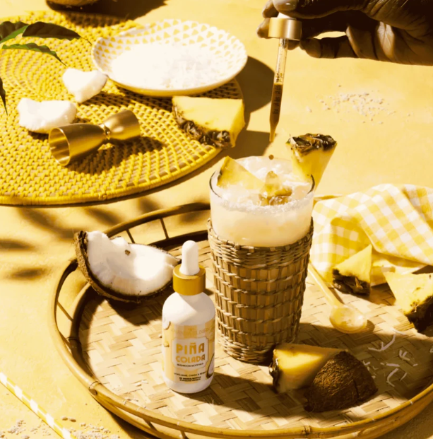 Mushroom Mocktails - Piña Colada