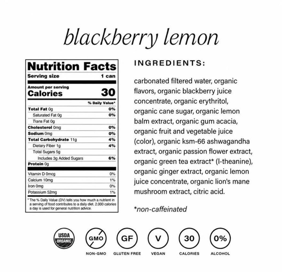 Hiyo - Blackberry Lemon