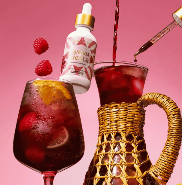 Mushroom Mocktails - Sangria